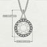 Hidden Halo Black Diamond Necklace - Joanna No. 54 image 3