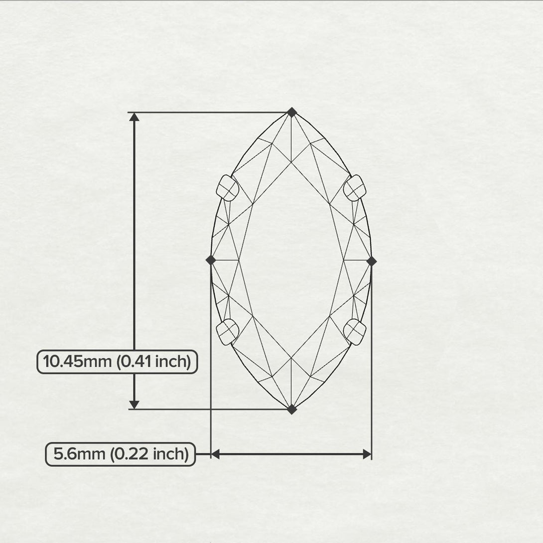 Hidden Halo Marquise Diamond Earrings - Journey No. 16