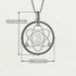 Bitcoin Black Diamond Atom Necklace - Kingston No. 27 image 3