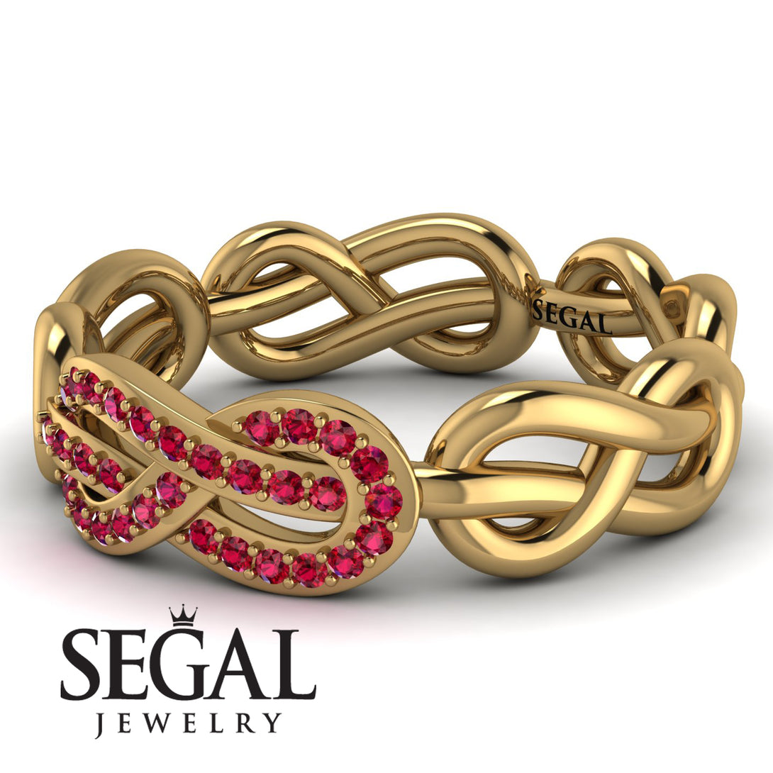 Knot Infinity Ruby Ring - Josephine No. 10