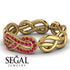 Knot Infinity Ruby Ring - Josephine No. 10