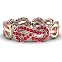 Knot Infinity Ruby Ring - Josephine No. 11 image 1