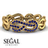 Knot Infinity Sapphire Ring - Josephine No. 13 image 6