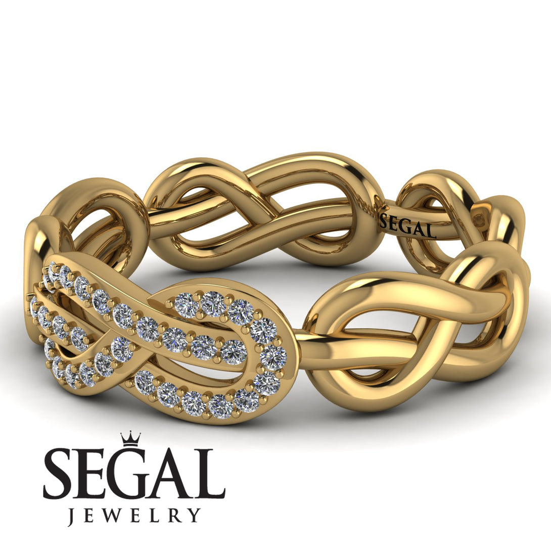 Knot Infinity Diamond Ring - Josephine No. 1