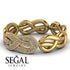 Knot Infinity Diamond Ring - Josephine No. 1 image 3