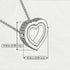 Hidden Emeralds Heart Pendant - Kristen No. 5
