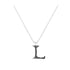 L - Letter Name Necklace Initial Necklace