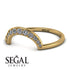 Large Half Round Stacking Diamond Ring - Brooke No. 1 image 3