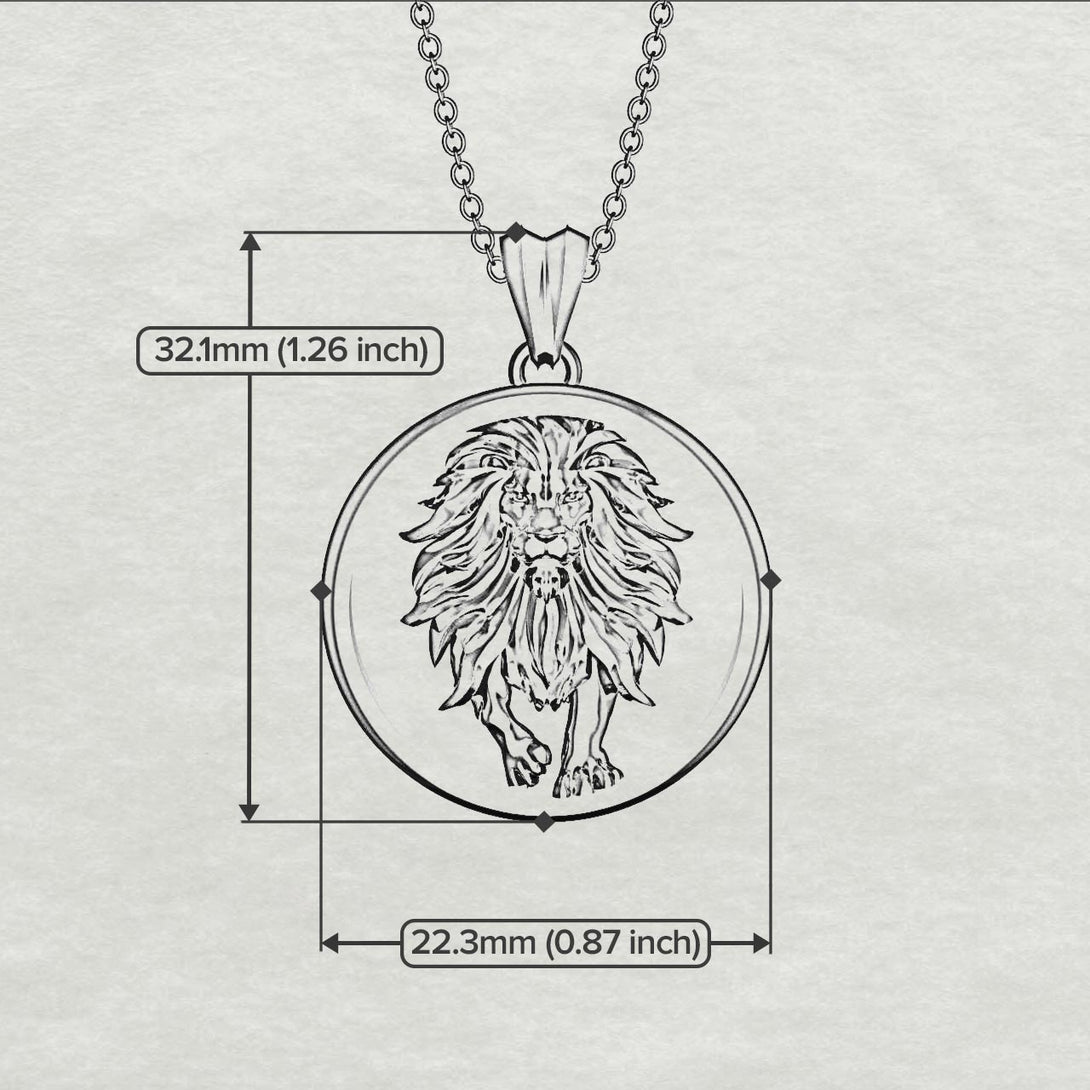 Elegant Zodiac Pendant - Leo No. 1