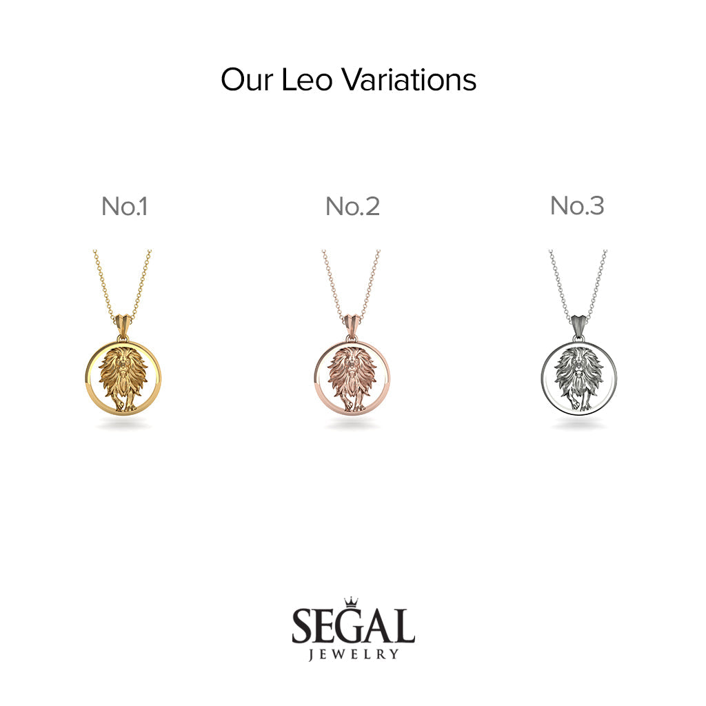 Elegant Zodiac Pendant - Leo No. 1