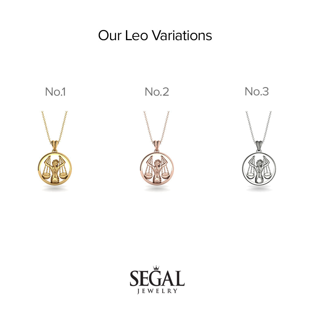 Elegant Zodiac Pendant - Libra No. 2
