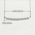 Gold Black Diamond Necklace Bar - Lilyana No. 8 image 3