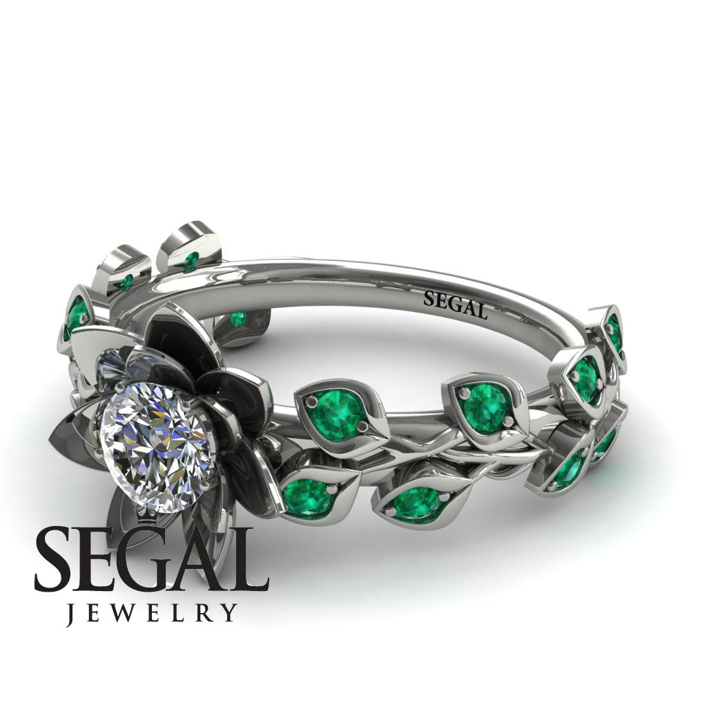 Lotus Flower And Leaves - Anna no. 6