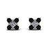 Geometrical 5 Diamonds Stud Earrings - Noa No. 33 image 1