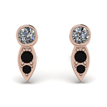Bezel Diamond Earrings In Pear Shaped - Aniya No. 32 image 1