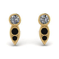 Bezel Diamond Earrings In Pear Shaped - Aniya No. 31 image 1