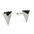 Triangle Black Diamond Earrings - Livia No. 9