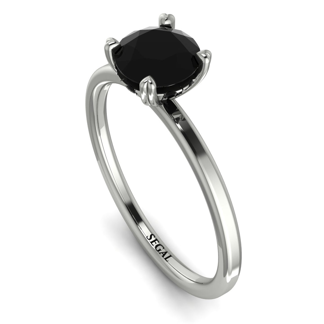 Classic Black Diamond Ring - Sienna No. 9