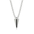 Triangle Black Diamond Necklace - Brynn No. 9