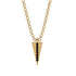 Triangle Black Diamond Necklace - Brynn No. 7