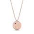 Sapphire Gold Round Necklace - Ariella No. 14