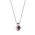 Half Moon Sapphire Necklace - Mariana No. 14