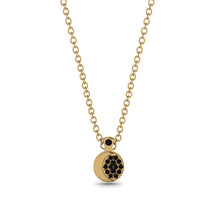 Half Moon Black Diamond Necklace - Mariana No. 7 image 1