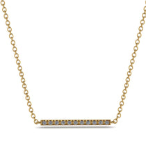 Short Line Diamond Necklace - Elsie No. 1 image 1