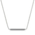 Channel Micro Pave Diamond Necklace - Nyla No. 3