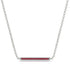 Channel Micro Pave Ruby Necklace - Nyla No. 12 image 1