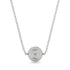 Personalised Round Diamond Necklace - Lena No. 3