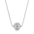 Personalised Round Black Diamond Necklace - Lena No. 9 image 1