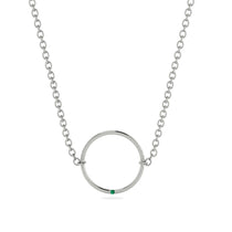 Geometric Emerald Pendant Golden Diamond - Emberly No. 6 image 1