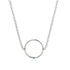 Geometric Emerald Pendant Golden Diamond - Emberly No. 6