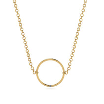 Geometric Diamond Pendant Golden Diamond - Emberly No. 1 image 1