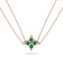 Star Emerald Necklace - Greta No. 5