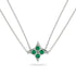 Star Emerald Necklace - Greta No. 6