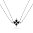 Star Black Diamond Necklace - Greta No. 9