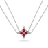Star Ruby Necklace - Greta No. 12