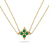 Star Emerald Necklace - Greta No. 4