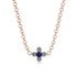 Compass Sapphire Necklace - Maren No. 14