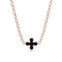Compass Black Diamond Necklace - Maren No. 38