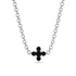 Compass Black Diamond Necklace - Maren No. 39