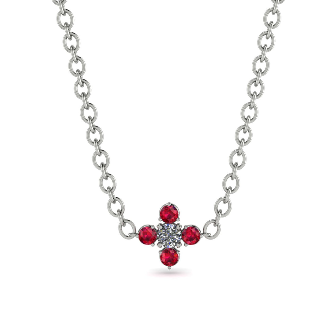 Compass Diamond Necklace - Maren No. 48