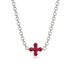 Compass Ruby Necklace - Maren No. 57