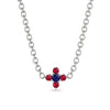Compass Sapphire Necklace - Maren No. 60