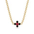 Compass Ruby Necklace - Maren No. 40