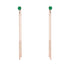 Hanging Emerald Earrings - Alaia No. 5