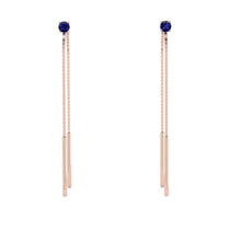 Hanging Sapphire Earrings - Alaia No. 14 image 1