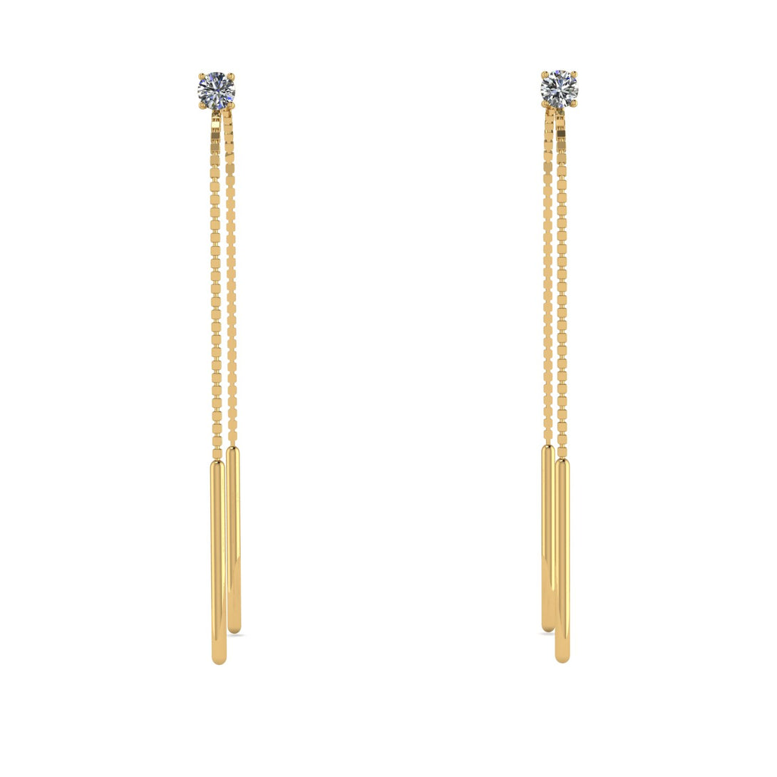 Hanging Diamond Earrings - Alaia No. 1